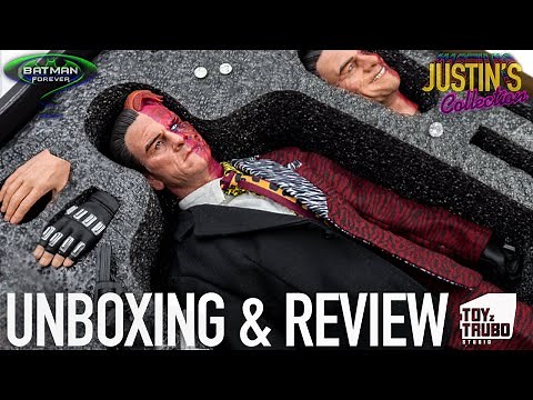 Batman Forever Two-Face 1/6 Scale Toyz Turbo Studio Unboxing & Review
