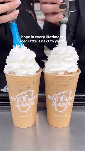 BigFoot Java on Instagram: "Share with your person 🤎☕️ #bigfootjava #bigfootjavacoffee washington #pnwcoffee #drivethrucoffee #pnw #puyallup #auburn #coffee #tacoma #redbull #redbullitaliansoda #redbullspritzer #centralia #kent #renton #seattle #seatac #issaquah #edmonds #burien #federalway #bonneylake #buckley #icedlatte #matcha"