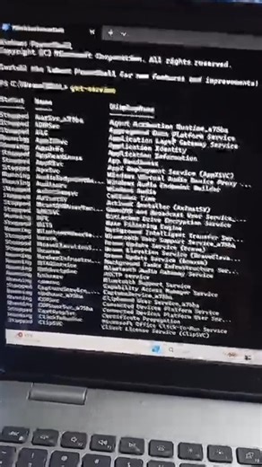 learner on Instagram: "One PowerShell command that reveals all Windows services 😈⚡ Get-Service 🔥 In this short video, I teach a powerful PowerShell command: 👉 Get-Service With this command, you can: View all Windows services Check which services are running or stopped Learn system-level control Perfect for IT students & beginners This video is for educational purposes only. If you want to learn: 💻 PowerShell 🧠 Windows internals 📚 IT & Cybersecurity basics Follow for daily tech shorts and p