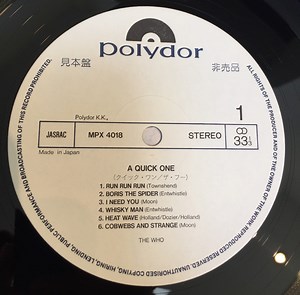 The Who - A Quick One