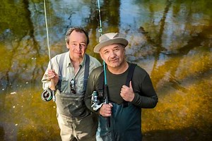 Mortimer and Whitehouse share peek at Bafta acceptance speech after missing out