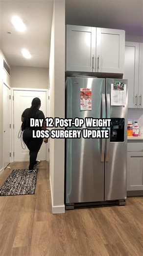 12 day post-op Gastric Bypass Surgery with @BodyByBariatrics | surgeon
