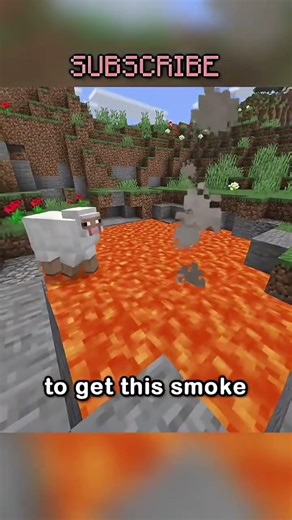 building with particles in minecraft