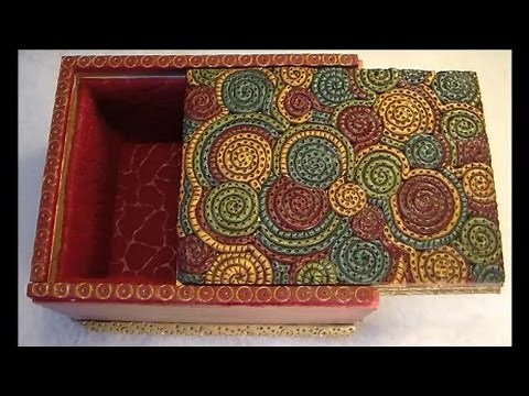 Extruded Polymer Clay Box