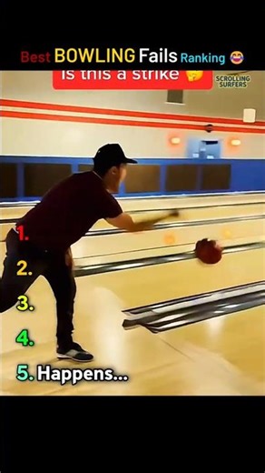 Ranking the BEST Bowling Fails 🤣😂#bowling #fail #trending #sports #shorts