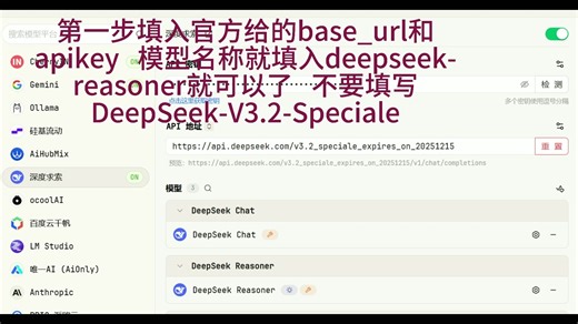 api调用deepseek-v3.2-Speciale
