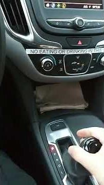 How to disable autostop autostart Chevrolet Equinox #shorts #short