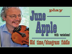 June Apple fiddle lesson