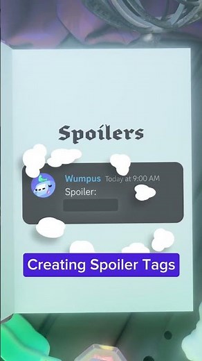 ways to format text on discord: hyperlinked text, spoilers, code block