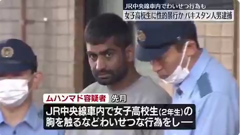 RT @Kshi_nippon: 女子高生に性的暴行でパキスタン人男を逮捕電車内で胸を触り下着を脱がせるなど猥褻な行為↓下車して茂みに無理やり連れ込み性的暴行を加える↓同意があってやったと容疑を否認こんなクソ野郎さっさと去勢して強制送還しろよ。マジで日本に移民は…