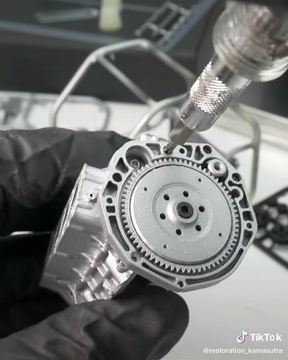 Building a V8 engine. #engine #v8