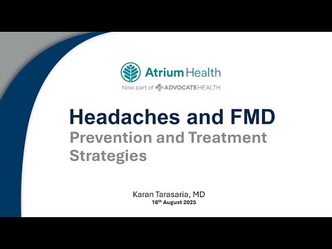 Southeast Regional Fibromuscular Dysplasia Patient Conference - Headaches and FMD