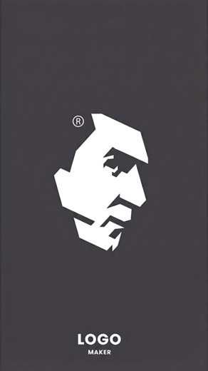 Logo Maker on Instagram: "Messi portrait logo #logo #portrait"