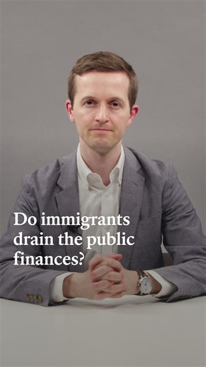 Do immigrants actually undercut welfare systems and drain public finances? Our Economics editor takes on this claim http://econ.st/42tFMUO | The Economist