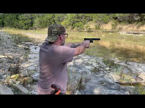 Polymer 80 PF45 in 10mm Suppressed Grizzly 220gr Hard Cast