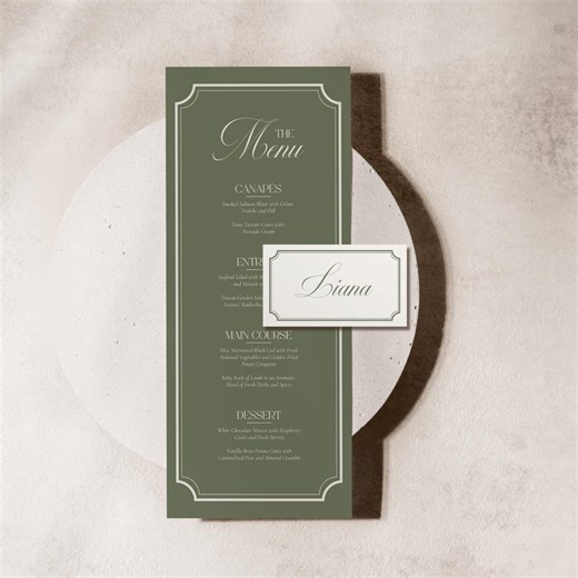 Wedding Menu Set Old Money Wedding Menu Template Vintage Wedding Menu Card Retro Wedding Menu Template Wedding Dinner Menu Card - Etsy Canada