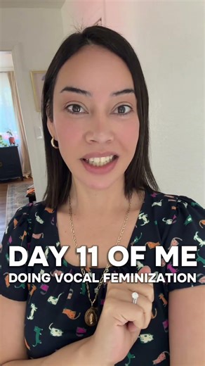 Vocal feminization speech therapy. Day 11 #transgender #lgbt