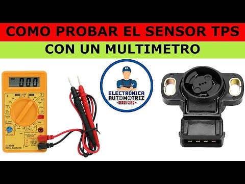 COMO PROBAR SENSOR TPS CON MULTIMETRO