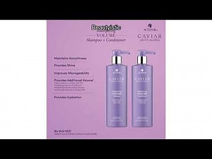 Alterna Haircare CAVIAR Volume Shampoo & Conditioner Review: Really Adds Thickness to Fine Hair?