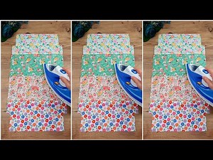 I make money selling this / I sew them in 10 minutes, 50 pieces a day