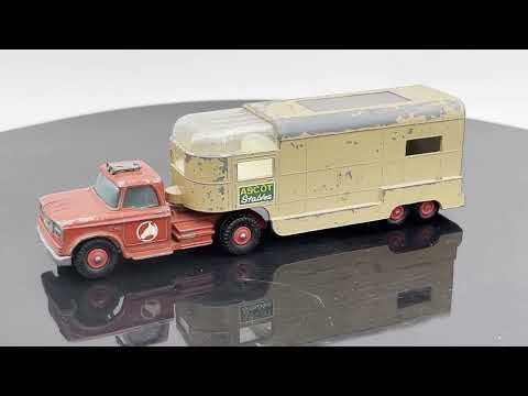 dodge tractor articulated horse van matchbox king size k 18 movavi