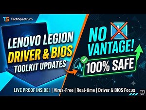 How to Update Drivers & BIOS via Lenovo Legion Toolkit (No Vantage Needed!) with demo