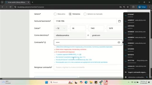Como realizar una inscripción en Atomy México/Nueva Plataforma | Atomy Mexico Global Roberto