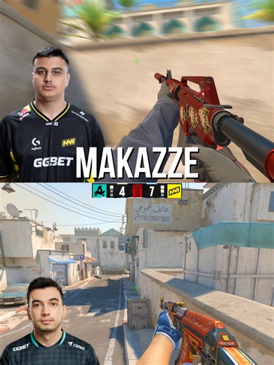 makazze without fear #cs2 #csgo #navi #ace #cs2moments