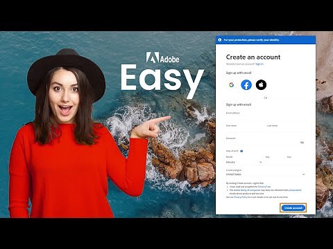 How Create Adobe Account | Adobe ID