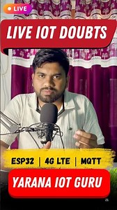 🔴 LIVE IoT Session | Tomorrow 9 PM | ESP32, 4G LTE, MQTT Doubts Solved #iot #esp32 #4glte #diy