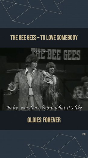 Bee Gees - To Love Somebody (1967) ... 🎉 Listen full the song: https://golden.thedailysongs.com/the-bee-gees-to-love-somebody-1967/?utm_source=facebook&utm_medium=reel&utm_campaign=goldenvibes ... Released in 1967, “To Love Somebody” by The Bee Gees stands as one of the era’s most soulful and enduring ballads — a heartfelt expression of unrequited love and emotional honesty. Written by Barry and Robin Gibb, the song was originally intended for Otis Redding, yet it became one of the Bee Gees’ si