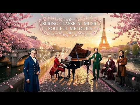 The best Spring Classical Music. Music for the soul: Chopin, Bach, Schubert, Mozart, Beethoven🎼🎼