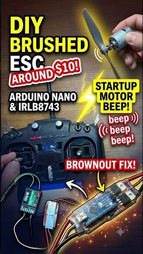 DIY esc brushed #diy #esc brushed