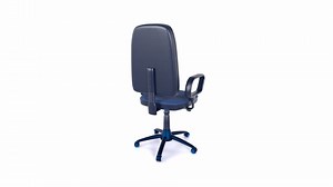 Download Office Chair Isolated On White Background Looping for free