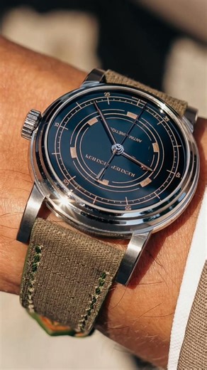 A Dial That Feels Like Time Travel #luxurywatch #watch #swissmade #viral #shorts
