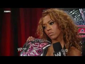 Alicia Fox Backstage Interview WWE Raw 7/5/10