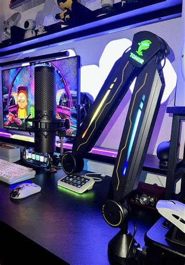 Tonor T90 Rgb Boom Arm #tonor #rgb #boomarm #pcsetup #gamingsetup