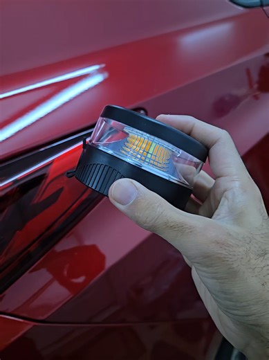 Wireless Rechargeable Truck Beacon for Night Safety