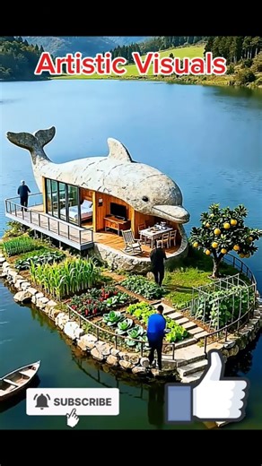 DreamUp – Fantasy House & Nature Art #CreativeArt #Shorts