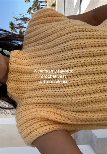 Easy Crochet Vest Pattern Tutorial
