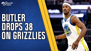 92K views · 2.4K reactions | Jimmy Butler highlights: Watch Warriors forward score 38 points vs. Grizzlies Read more: rb.gy/gtkrz8 | NBC Sports Bay Area / California | Facebook