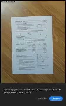 Tutoriel Adobe Scan puis export vers mon bureau numérique