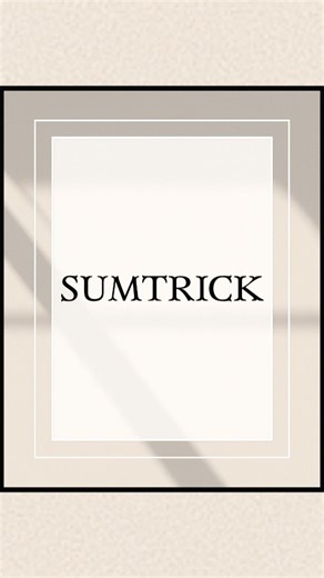 Computer analytics on Instagram: "How to do sum in excel when multiple data HOW TO SUM EXCEL SHEET MAGIC Excel Tips and Tricks EXCEL IN Reel 🤯 Stop wasting time! This quick Excel trick will [Specific, valuable outcome, e.g., 'automate your reporting' or 'clean your data in seconds']. Excel isn't just a spreadsheet; it's a data powerhouse. Watch till the end to see how to implement [Name of the function/tool you are showing, e.g., 'XLOOKUP' or 'Pivot Tables']. Data clarity starts with clean, eff
