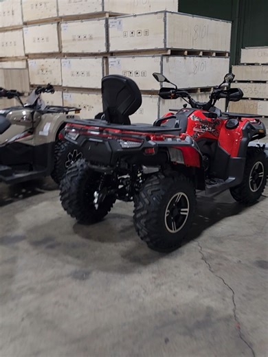 450L and 550L Atv With Snow Plow... #Quad #AtvWithPlow #Quad #SnowPlow #SaferWholesale