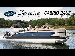 Barletta CABRIO 24UE Pontoon // Feature Walkthrough