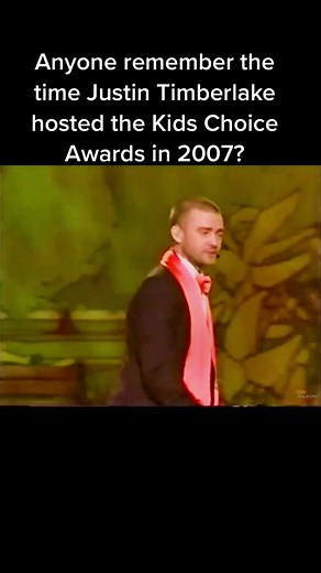 #nickelodeon #kidschoiceawards #kidschoiceawards2007 #kidschoiceawards07 #justintimberlake #KCA #kca2007 #kca07 @nickelodeon @justintimberlake