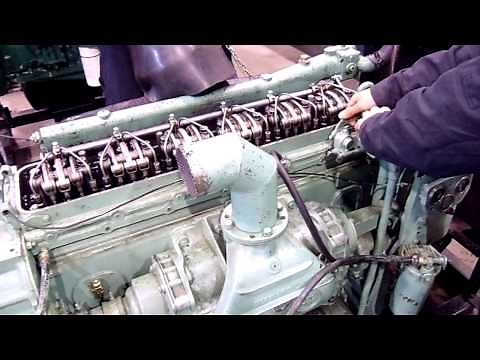 General Motors Diesel Engine 6-71 L Test