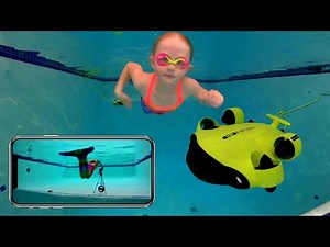 Swimming with the FIFISH V6 Underwater Robot