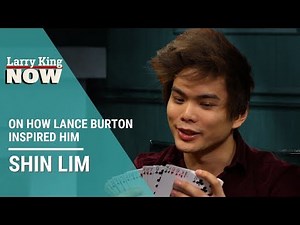 Shin Lim Stuns Larry King With a Card Trick