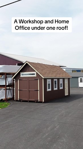 Ultimate Man Cave: Workshop and Home Office Combo